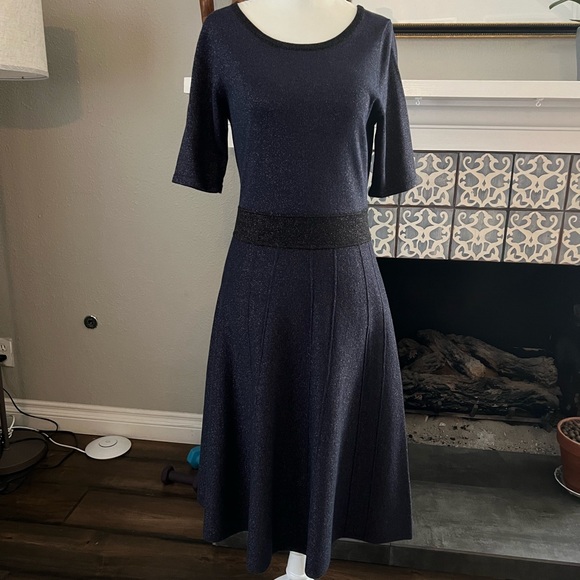 Boden Milano Metallic Sparkle Dress - Picture 3 of 6